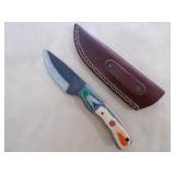 Handmade Damascus Knife - 9"