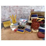 Velvet Jewelry Displays, Threads, Sewing Items