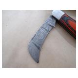 Handmade Damascus Pocket Knife