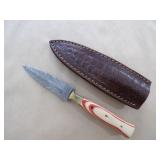 Handmade Damascus Knife - 10"