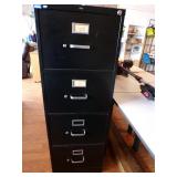 4 Drawer Legal Size Filing Cabinet - Hon