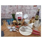 Mrs. Fields Cookie Jar, Measuring Cups,