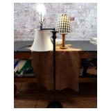 Oil Rubbed Bronze Floor lamp with swivel arm &