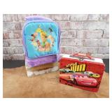 Tinkerbell Lunch Box, Cars storage bin/lunch box