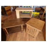 Microwave Cart, TV Stand, End Table