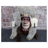 Native American Spirit Mask - Wall Hanging