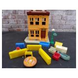 Fisher Price Sesame Street Play Family - Mid 70s
