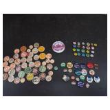 Political Pins, Union Pins - some 1950s