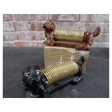 Miramar Dog Shapped Letter/Mail Holders - 1950s