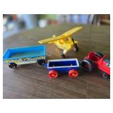 Fisher Price Airplane, Circus Train Car, Small