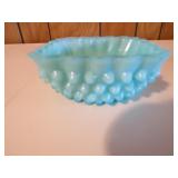 Fenton - Hobnail Milk Glass - Aqua