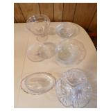 Clear Glass Serving Pieces