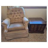 Swivel Rocker and End Table