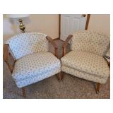 MCM Barrel Chairs - set of 2