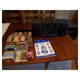 Tabletop Entertainment Center w/Speakers