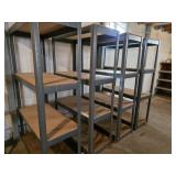 Metal Shelving Units - 4 shelf S/4