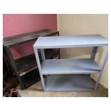 Metal Shelving Units S/2