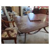 Dining Room Table w/ Leaf & 5 Chairs