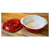 Red Corelle Dutch Oven