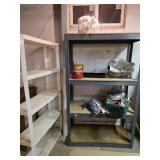 Shelving and contents