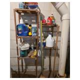 Plant Stand and Contents