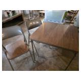 Card Table and 3 Chairs