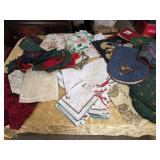 Christmas Table Linens