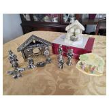 Nativity Sets - International Silver Co; Dept 56 &