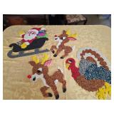 MCM Plastic Popcorn Wall Art