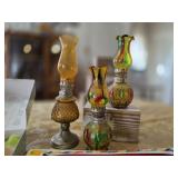 Mini Oil Lamps, Candles