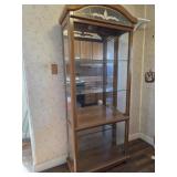 Curio Cabinet - Glass & Mirrored