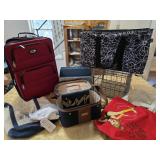 Suitcases, Metal Crate, Metal File Folder,