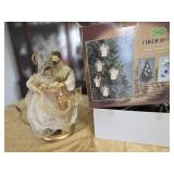 Fiber Optic Nativity & Angels