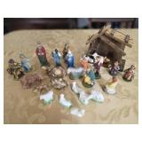 Nativity Figurines - mixed lot