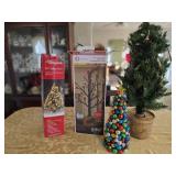 Tabletop Trees, LED & Electric