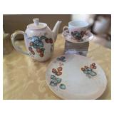 Mulled Color Strawberry Dishes &