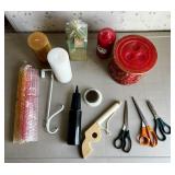 Candles, Scissors