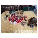 Christmas Ornaments, Pinecones