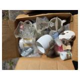 Mugs, Crystal Creamer, glassware,