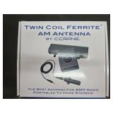Twin Coil Ferrite AM Antenna - new in box