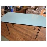 MCM Hairpin Leg Formica Table