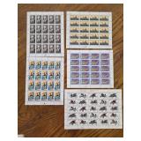USPS Postage Stamps - Face Value $32+