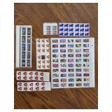 USPS Postage Stamps - Face Value $40+