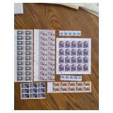 USPS Postage Stamps - Face Value $24+