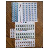 USPS Postage Stamps - Face Value $34+