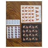 USPS Postage Stamps - Face Value $25+