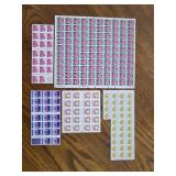 USPS Postage Stamps - Face Value $52+