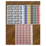 USPS Postage Stamps - Face Value $34+