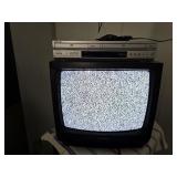 Sharp 19" TV, Sony DVD/VHS player