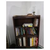 Bookcase and contents